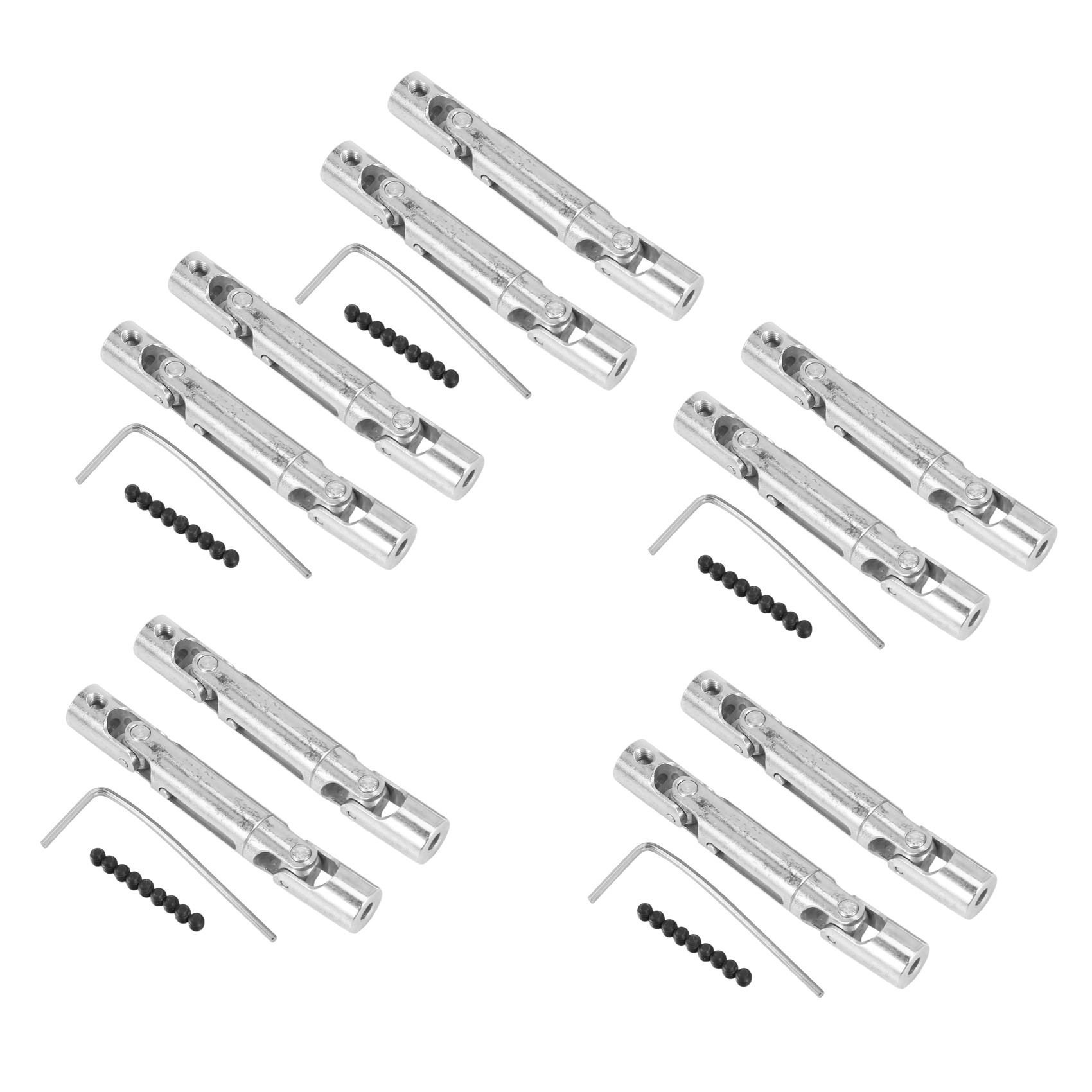 fasdaga 5X Crawler Car Metal Driving Shaft Upgrade Part Bottom Rc Truck for 1/16 1/24 Toy Car Accessory