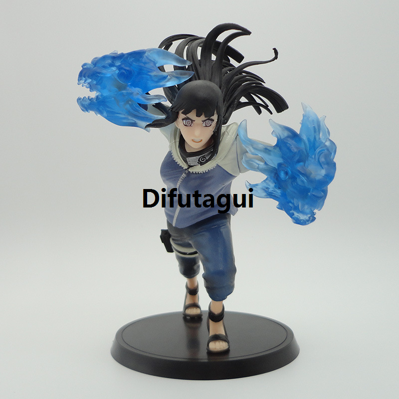 Difutagui New style Gift Model Collectible Character Action PVC Abu Twin Profesional Lions Gently Naruto Anime Riot Hinata Hinata Toy Figures