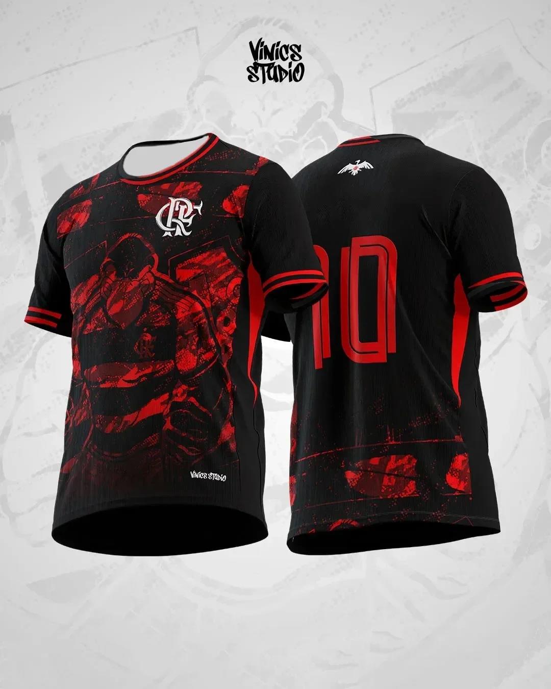 HOT 2025 New Arrivals Flamengo Art Men's Shirt #10 Summer Football Special Commemorative Edition Design Edition Boys Jersey Design