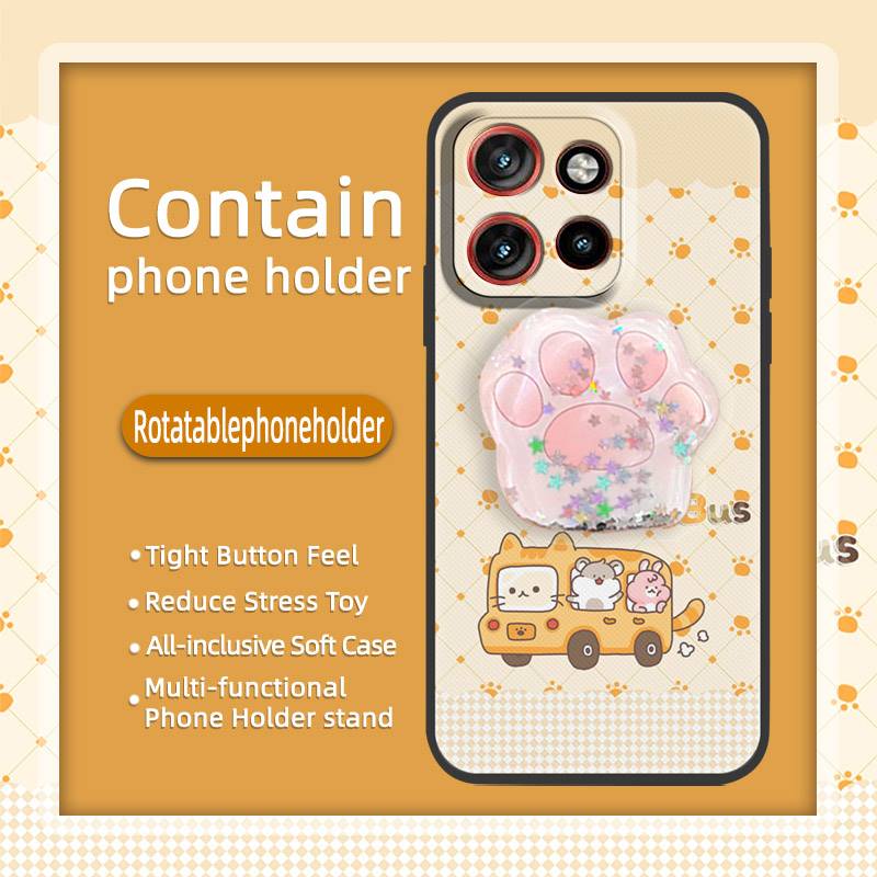 Tassel Silicone Phone Case For VIVO Y400 Pro 5G Global Chinese Style Back Cover Waterproof Durable Dirt-resistant TPU
