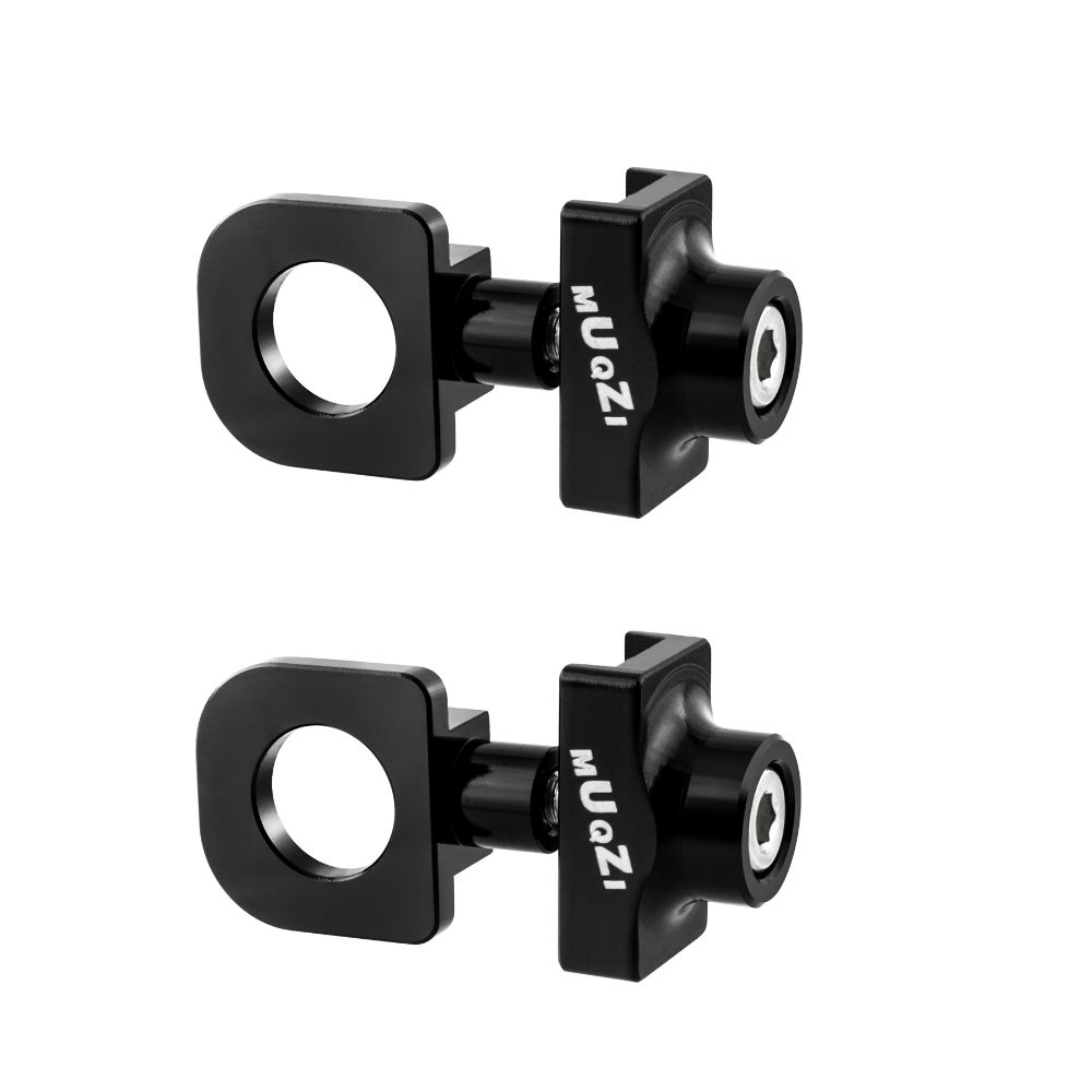 2PCS Durable Aluminum Alloy Bicycle Chain Tensioner Single Speed Stable Bike Chain Fastener Lightweight CNC Machined Bike Chain Repair Tools Bike Maintenance
