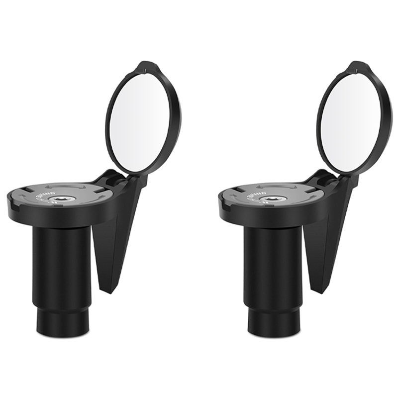 NAMUNY 2X Bike Rear View Mirror 360° Adjustable Bicycle Mirrors for Handlebars,16-22MM Side Mirrors E-Bike Mirror