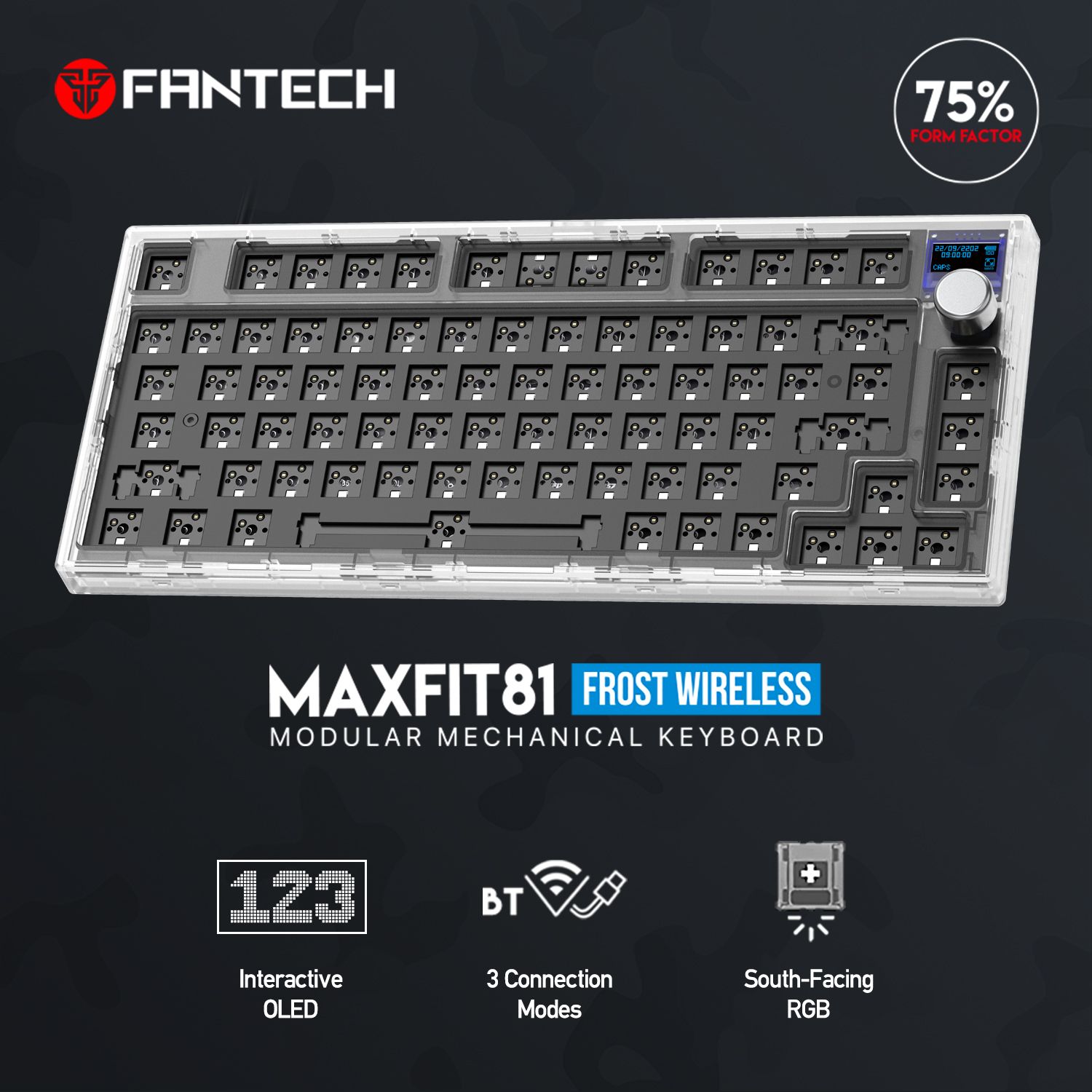 Fantech Maxfit81 MK910 Barebones (Space Edition)