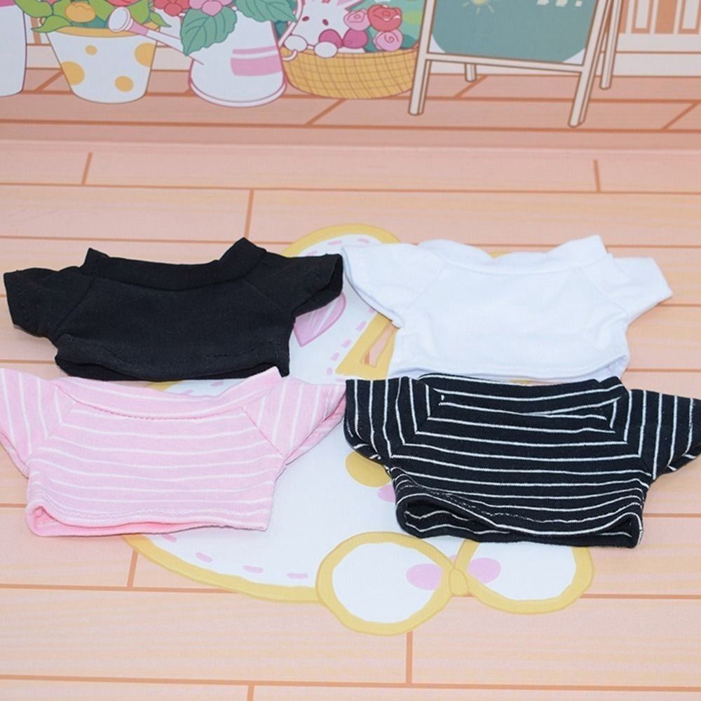High Quality Fashion Cotton Doll Clothes Cute Multistyles Doll Jeans Pants Mini T-shirt Clothes 20cm Cotton Doll/EXO Dolls