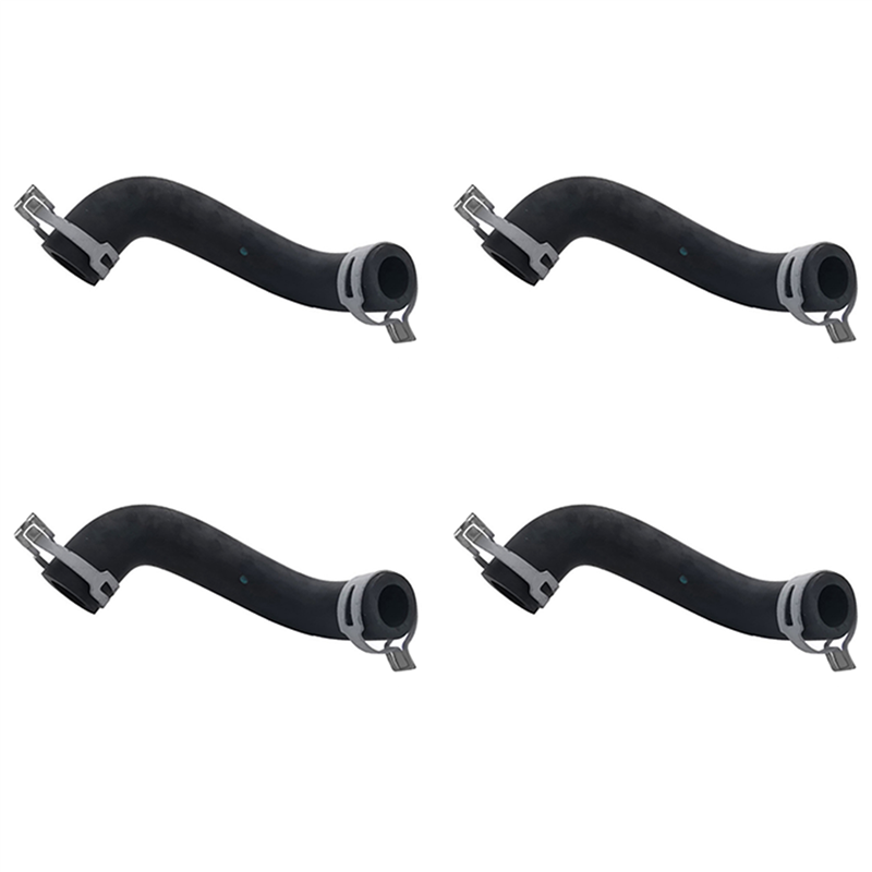 JAERBEE 4X 6G9G6758AA 1430644 Car Engine Air Intake Hose Fit for Mondeo 2004-2012 Focus 2005-2013