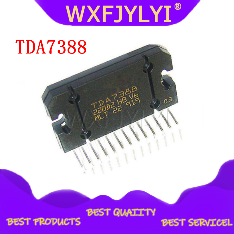 1PCS TDA7388 7388 ZIP 4 X 41W Bridging car audio amplifier IC
