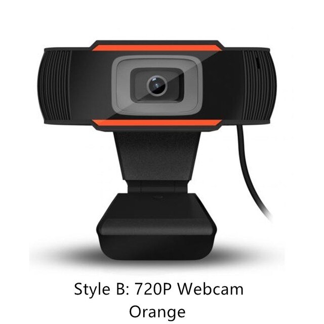 Webcam with Microphone, 720P HD Streaming USB Computer Webcam [Plug and Play] [30fps] for PC Video Conferencing/Calling/Gaming, Laptop/Desktop Mac, Skype/YouTube/Zoom/Facetime