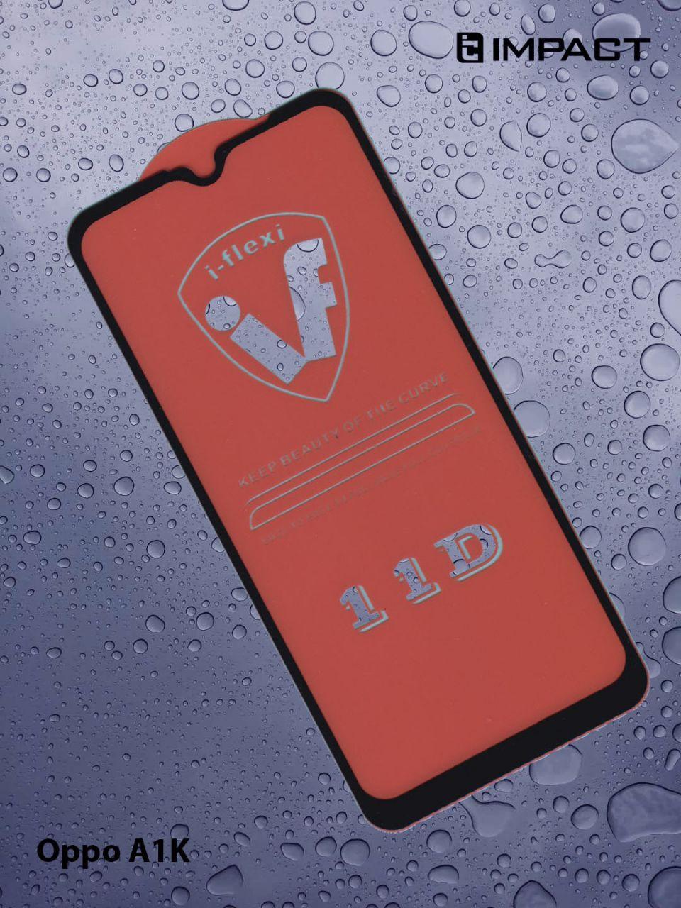 Impact 9H Full Glue Tempered Glass For Oppo A1K