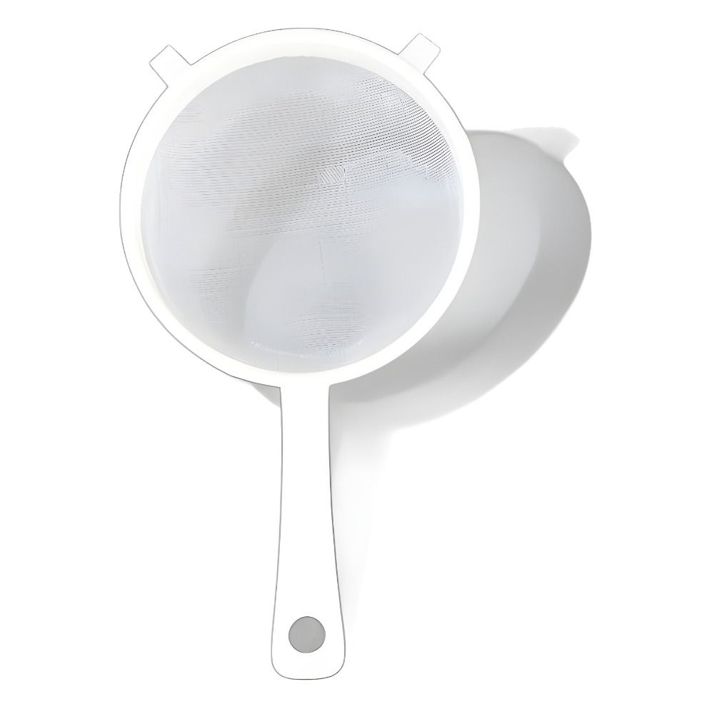 Durable Ultra Fine Mesh Mesh Strainer with Handle Mini Plastic Colander Separation Net Kitchen Use