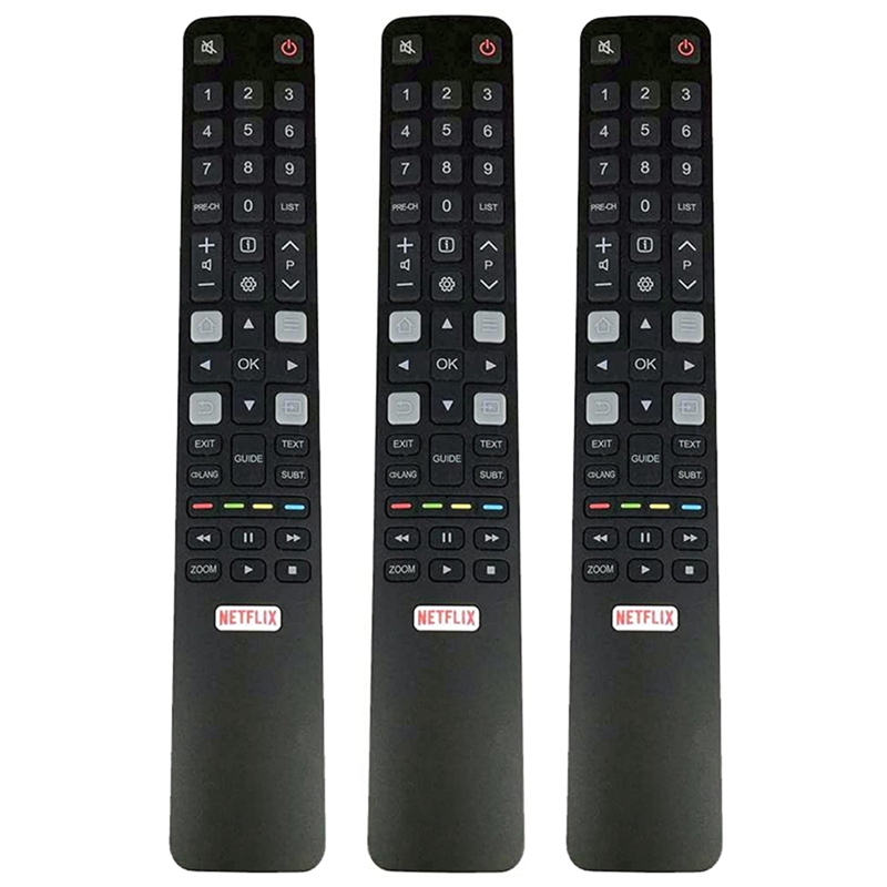 3X Remote Control RC802N YUI2 for Smart TV 32S6000S 40S6000FS 43S6000FS U55P6006 U65P6006 U49P6006 U43P6006 U65S9906
