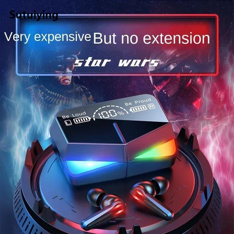 Sutuiying Original M28 Wireless Headphones Bluetooth 5.3 Earphones sport Earbuds New style Headset With Mic Charging box Headphones For smartphones