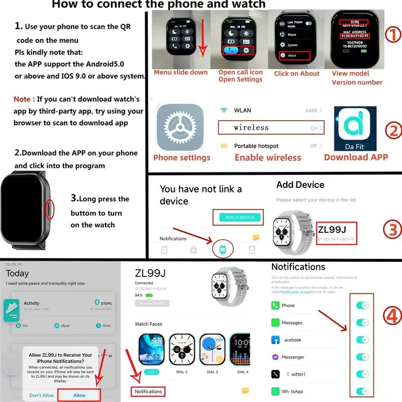 Linman 2025 New For Xiaomi Smart Watch Men Women Bluetooth Call Heart Hot Selling Rate Blood Oxygen Voice Assistant 100+Sports Man Smartwatch+Box