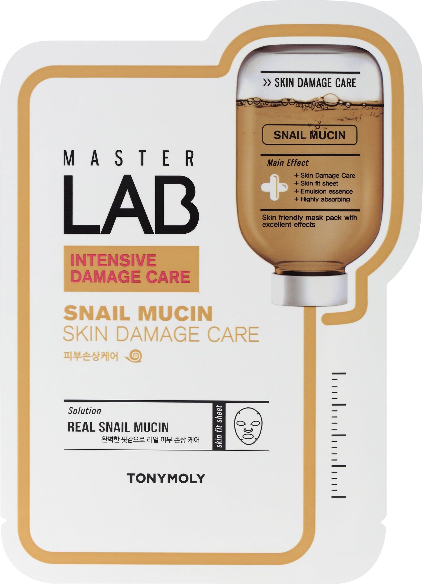 TONYMOLY Master Lab Snail Mucin Mask 18ML