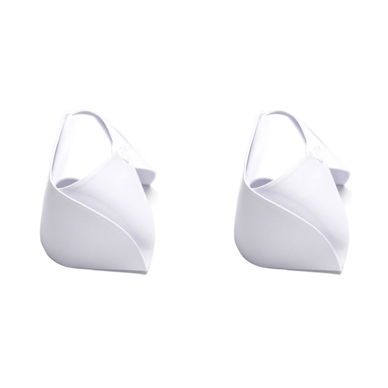FORIDE 2X Nurse Hat Headband Nurse Cap Costume for Nursing School Ceremony,Pinning Ceremony(White)