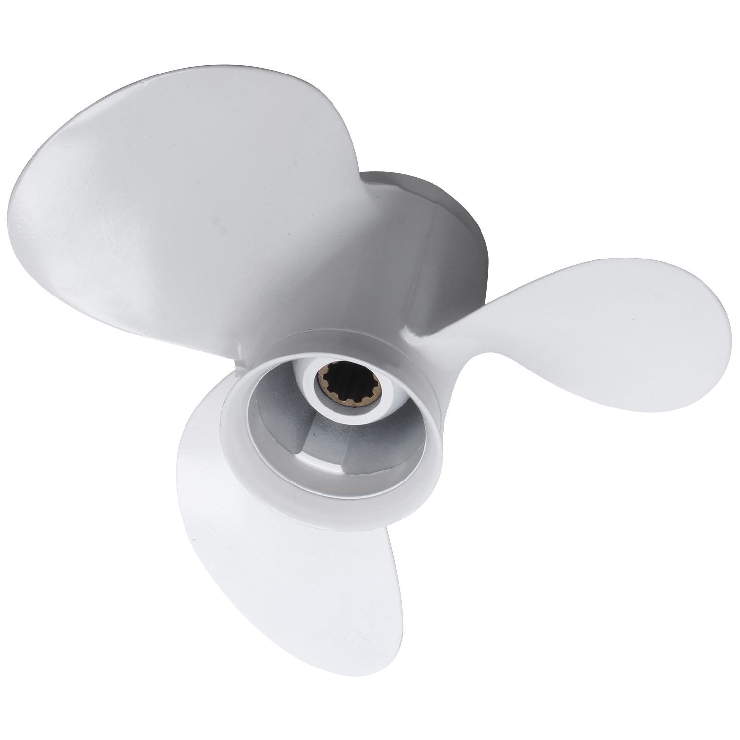 Propeller for 20-30Hp Aluminum Alloy 3 Blade Black 10 Spline