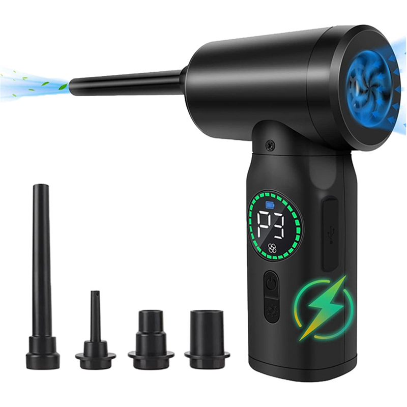 Portable Air Duster High Suction Handheld Vacuum Cleaner Suitable for Keyboard Computer Cleaning