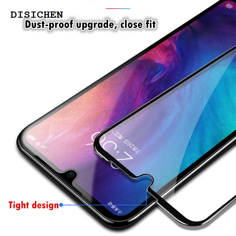 DISICHEN Luxury Full Cover Tempered Glass For Xiaomi Redmi Note 7 8 8T 9 10 6 11 Pro 5 Plus Glass Mi 12T Mi 10 lite Mi 9 SE F1 Screen Protector
