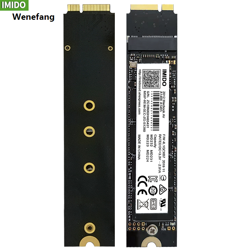 Wenefang SSD Para Macbook Air A1466 1tb 512gb Compatible With Device Air Model New Mid 2012(EMC2558 EMC2559) Imido SSD Macbook Official Store