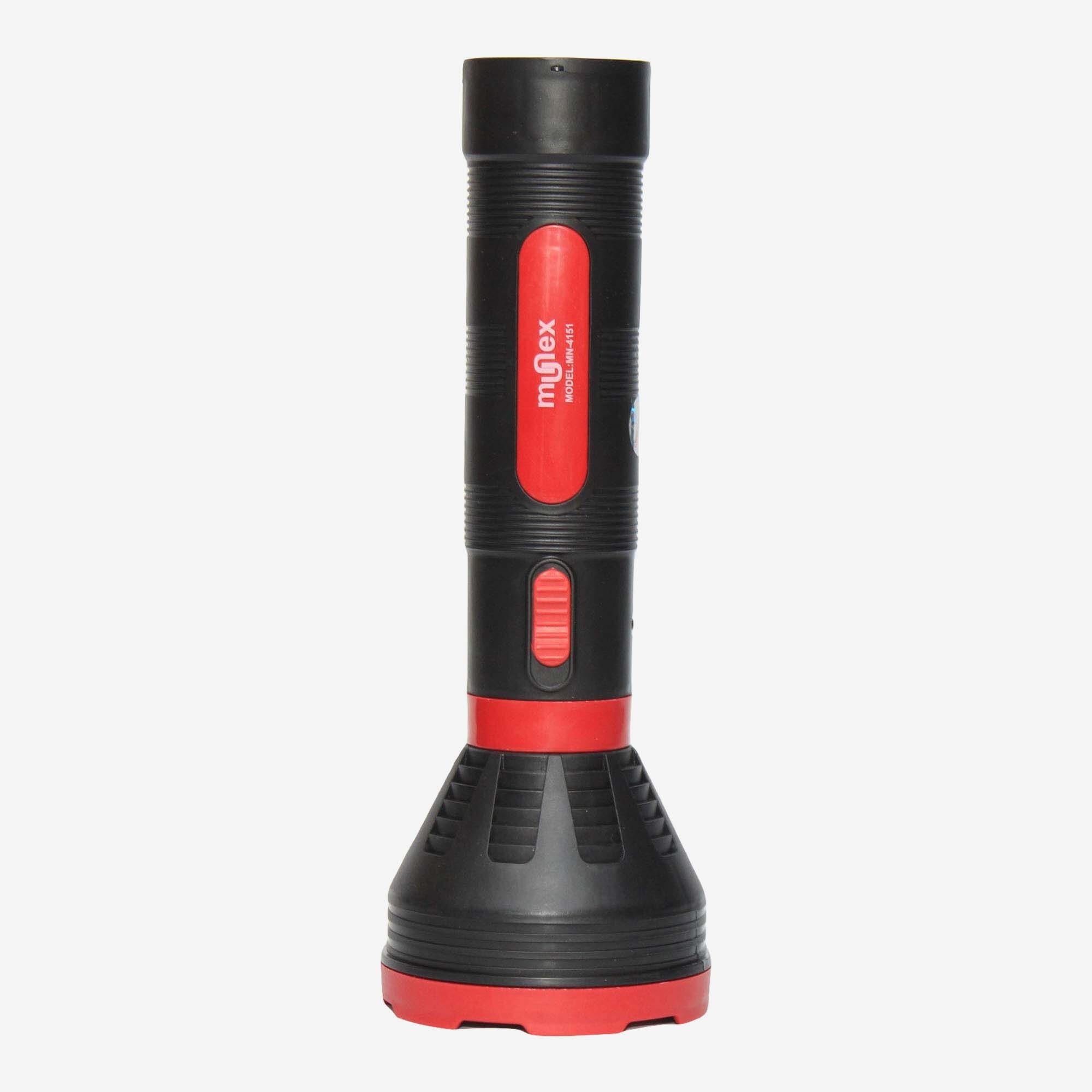 MN-4151 Rechargeable Torch Light: High-Power Long Range LED Flashlight. Aircraft-Grade Aluminum, Water & Shock Resistant. Durable Portable Searchlight for Camping, Travel & Home Emergency.