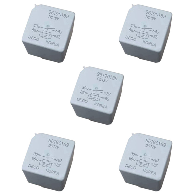 fasdaga 5X Automotive Relay for Optra / Aveo 96190189 Car Relay