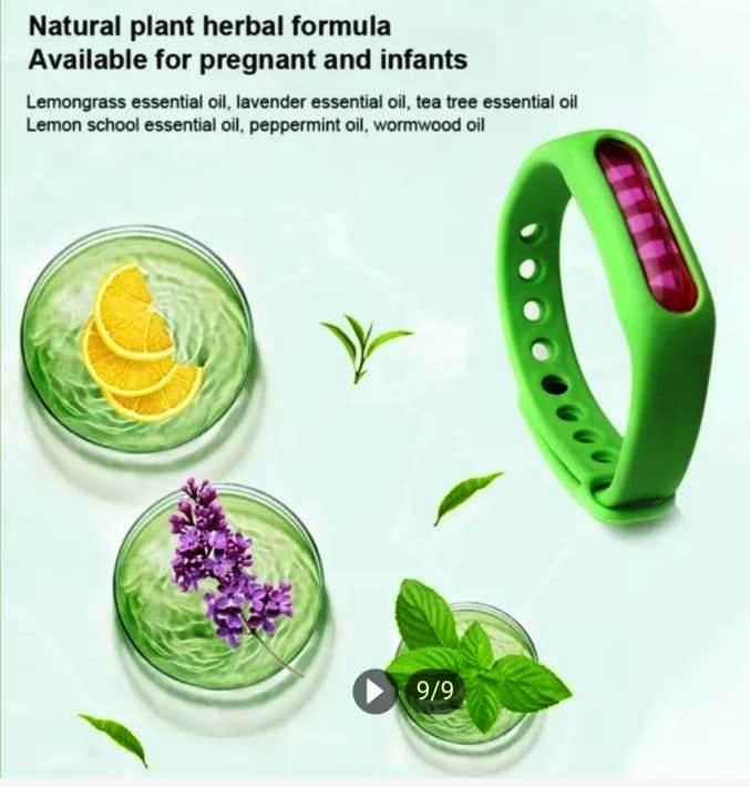 1 Piece Free Size Mosquito Repellent Bracelet For All - Random Color