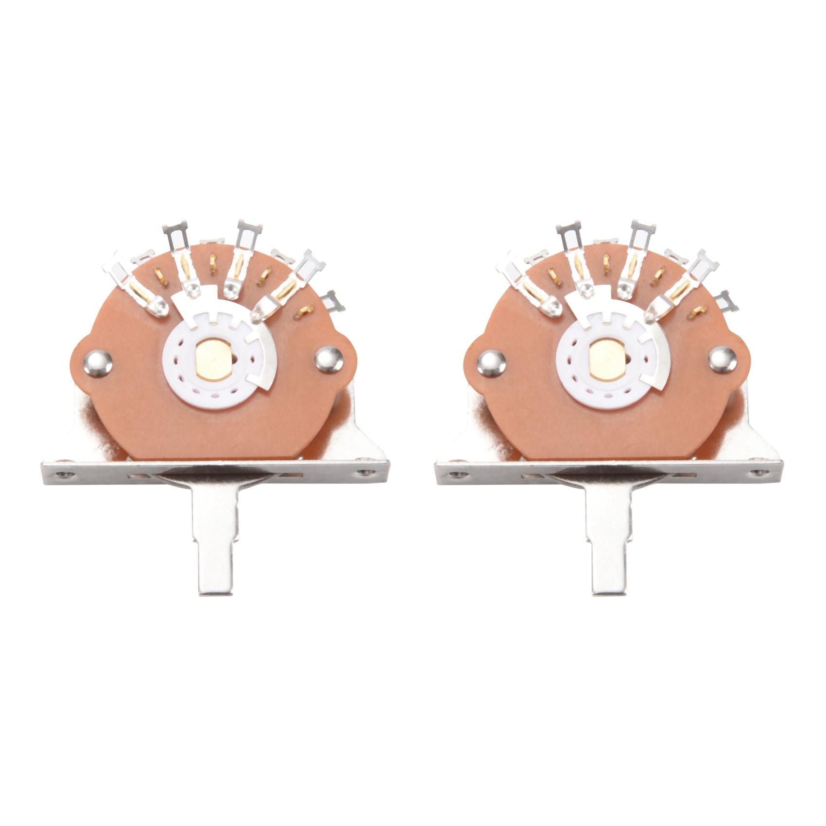 ARELENE 2X Black 5 Way Lever Switch Selector for Electric Guitar Parts Replacement
