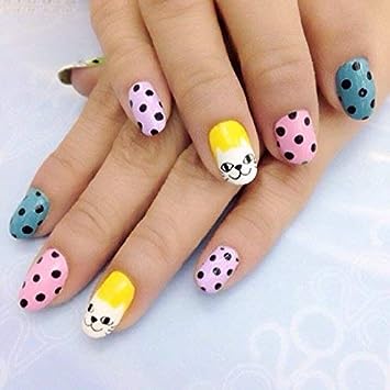 Vylon Kids Nail Toy Kit Artificial Nail Kit Set Toy For Kids