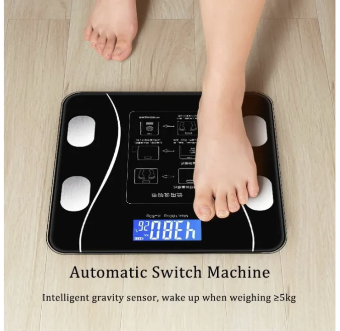 Bluetooth Digital Weighing Scale | Digital Bathroom Scale with Mobile App | High Precision
