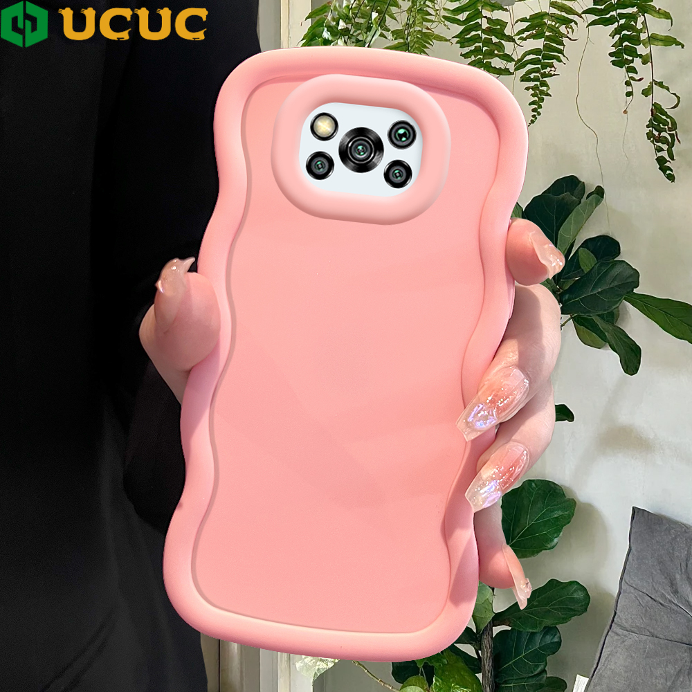 UCUC for Xiaomi Poco X3 Pro / Poco X3 NFC Back Cover Star Moon Astronaut Soft PU Leather Phone Cases