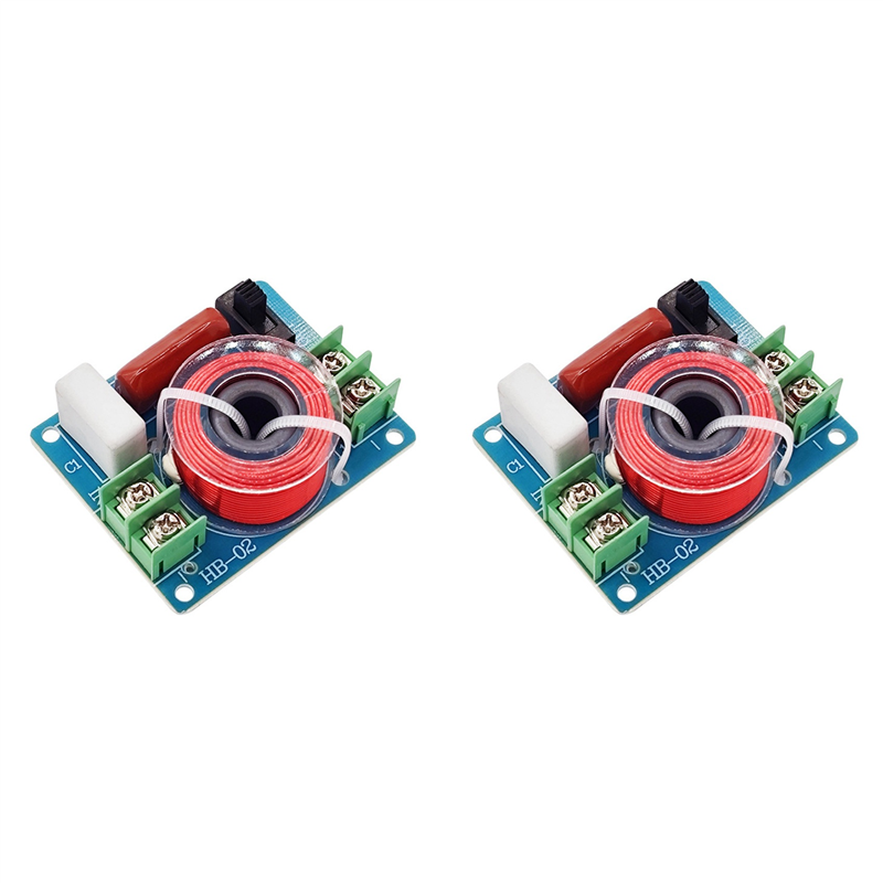 ARELENE 2X Filter Adjustable HiFi Audio Trapper Filter for 4-8Ω 6.5-Inch Full-Range Speaker Filter