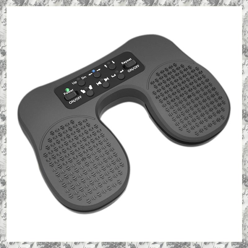 Double Foot Switch Pedal Keyboard Mouse Nonslip Foot Pedal Switch Bluetooth Piano Practice Page Turner Dual Mode