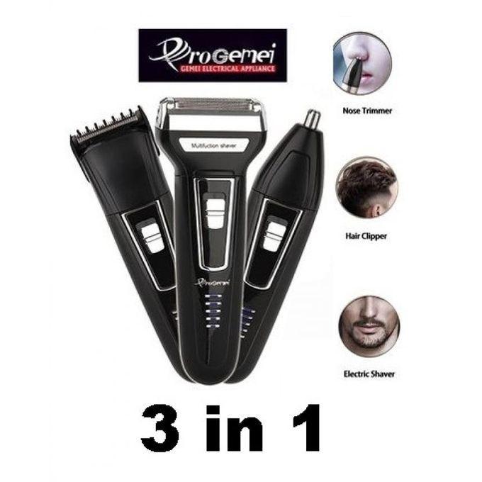Gemei GM 593 3 In 1 Trimmer For Men