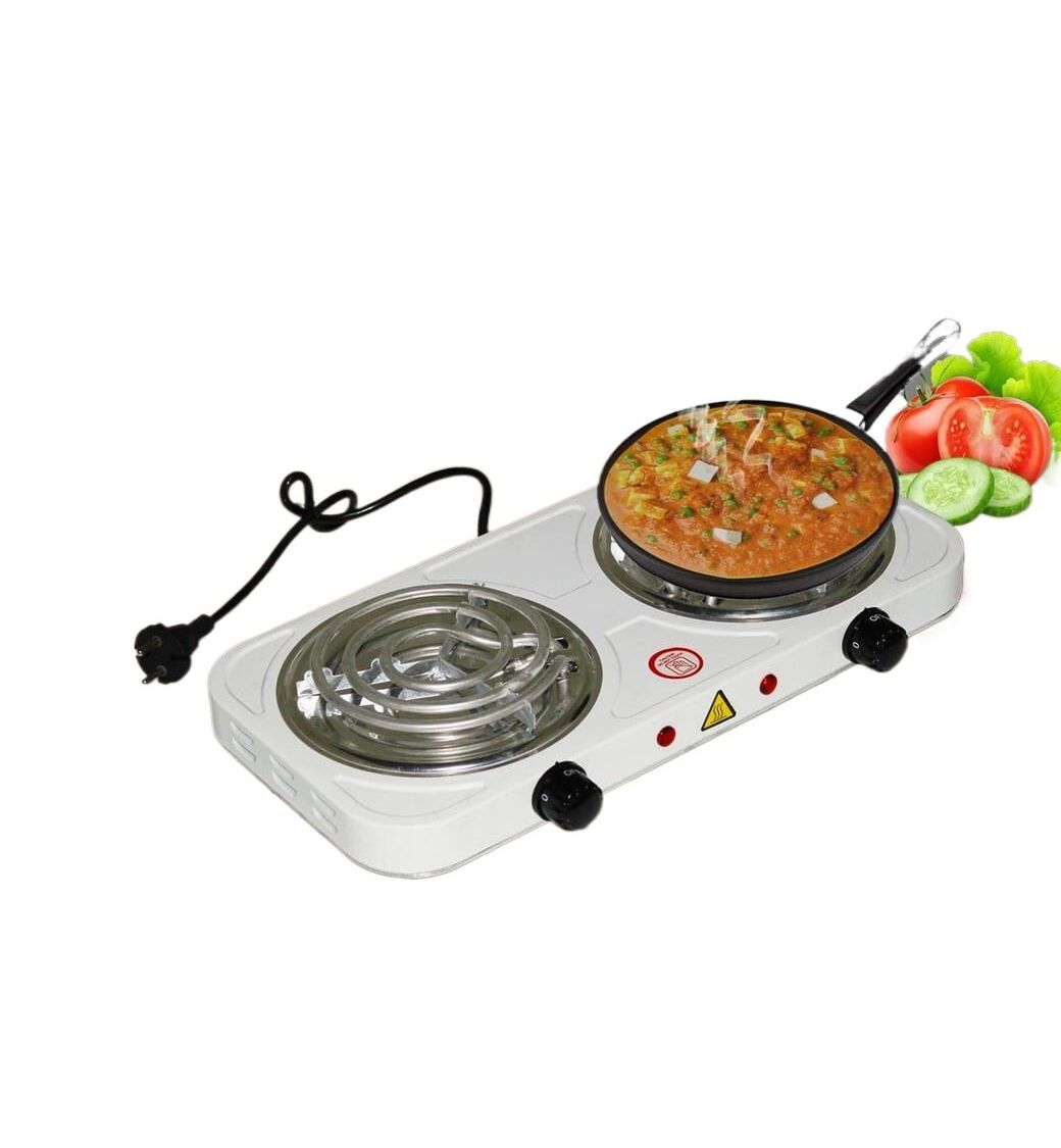 Echulo Double Burner Hot Plate Cooker Portable Electric Stove, 2000W