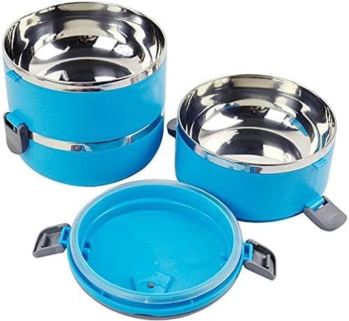 3-Tier Stainless Steel Lunch Box - Stackable, Durable & Eco-Friendly Food Storage