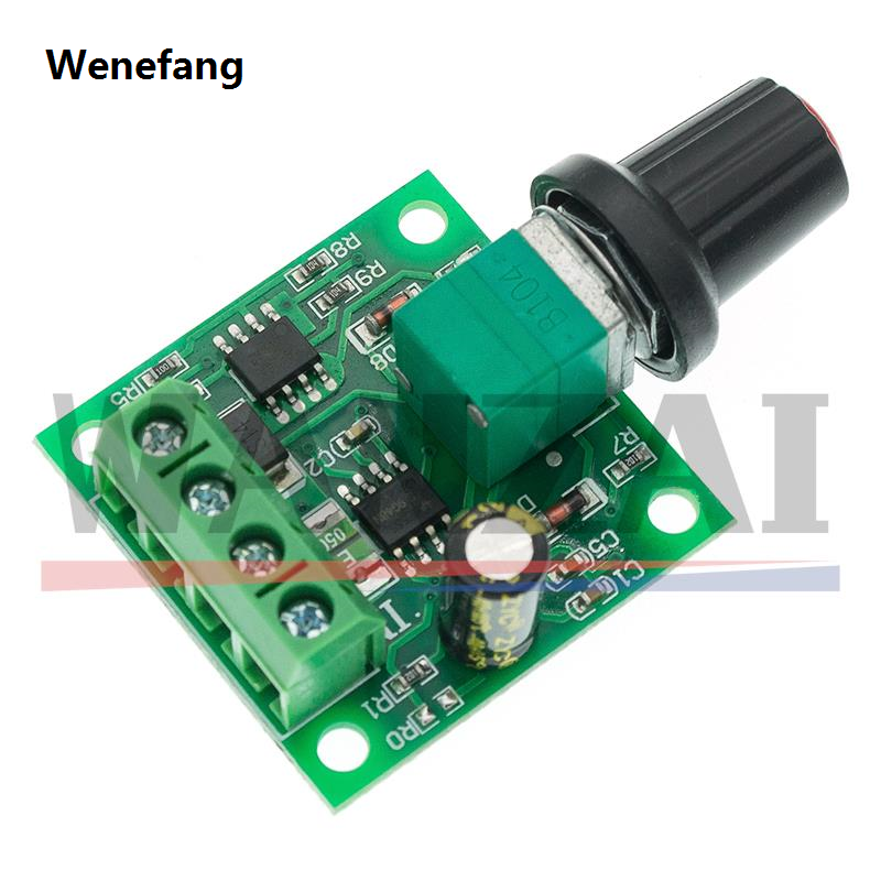 Wenefang DC 1.8V 3V 5V 6V 12V 2A PWM Motor Speed Controller Low Voltage Bargain price Motor Speed Controller PWM 0~100% Adjustable Drive Module