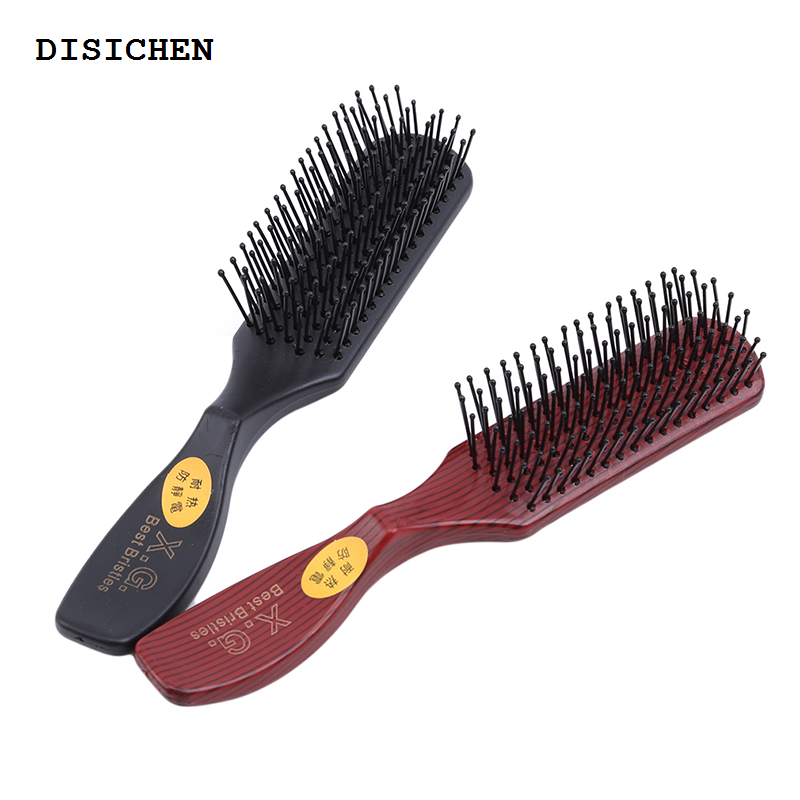 DISICHEN Fifty percent discount Hair Styling Brush Detangle Hairbrush Salon Hairdressing Straight Curly Hair Comb Women Men Hair Brush Soft