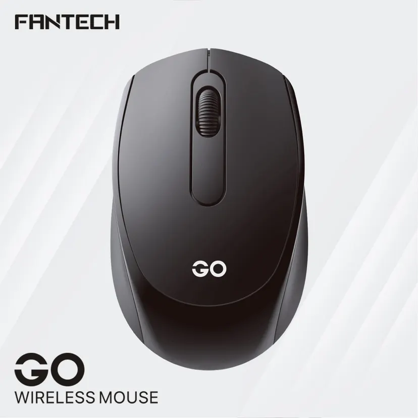 Fantech Mouse Wireless Office GO W603 Silent Click 2.4Ghz 1600DPI-Black