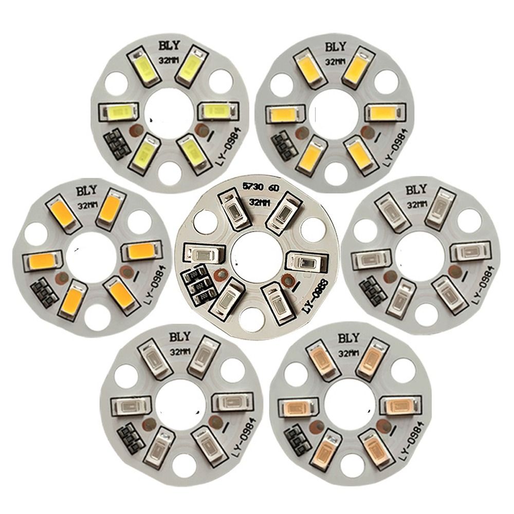 High Brightness LED Color Lamp Bead 5730SMD 3W 5V Color Light Board White/Blue/Yellow/Purple 32mm Outdoor Gatherings