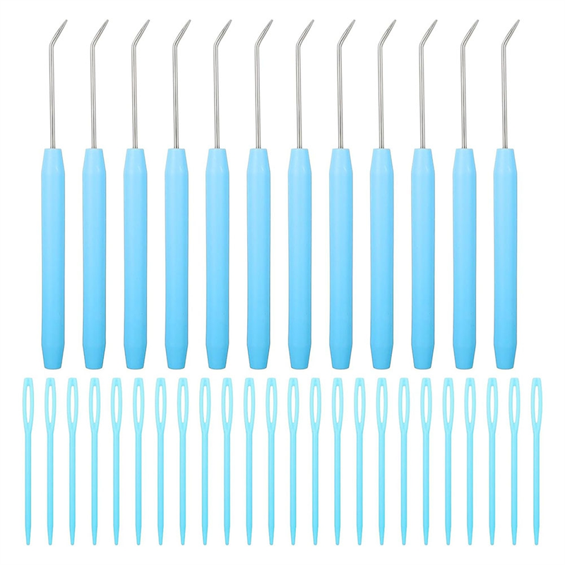 36Pcs Hook Set,Knitting Hook Crochet Needle Hook A