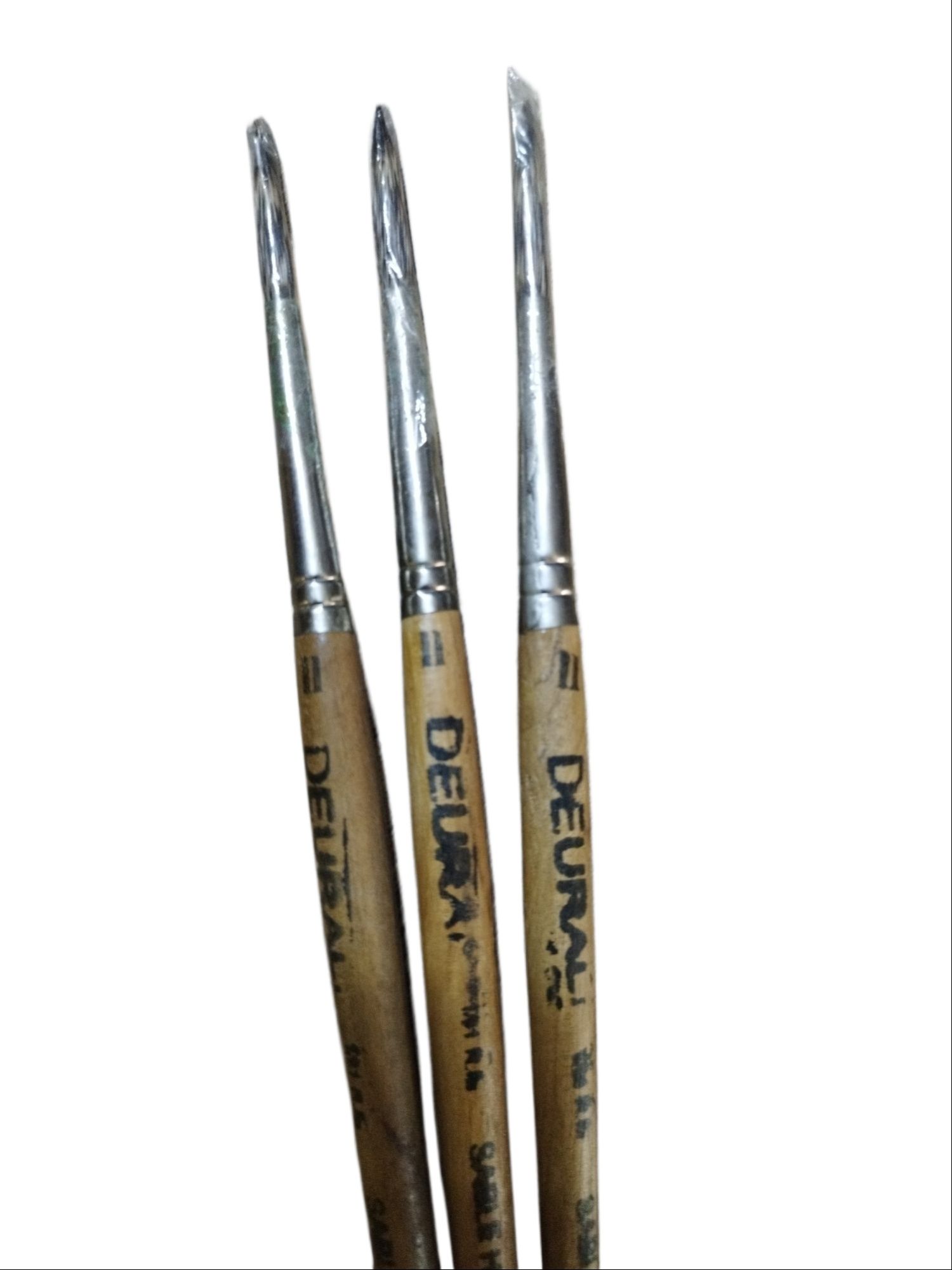 Painting Brush Round(3Pcs Set) Sable Hair Made In Nepal 3 Pcs Set