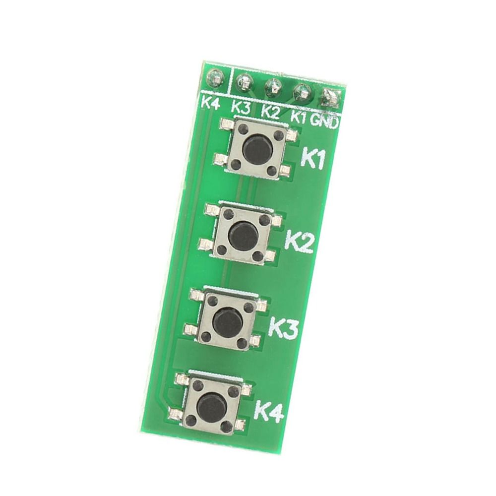 Control Universal 4 Key Keyboard Module Industrial Grade Push Button Switch Module Keyboard Board DIY Projects