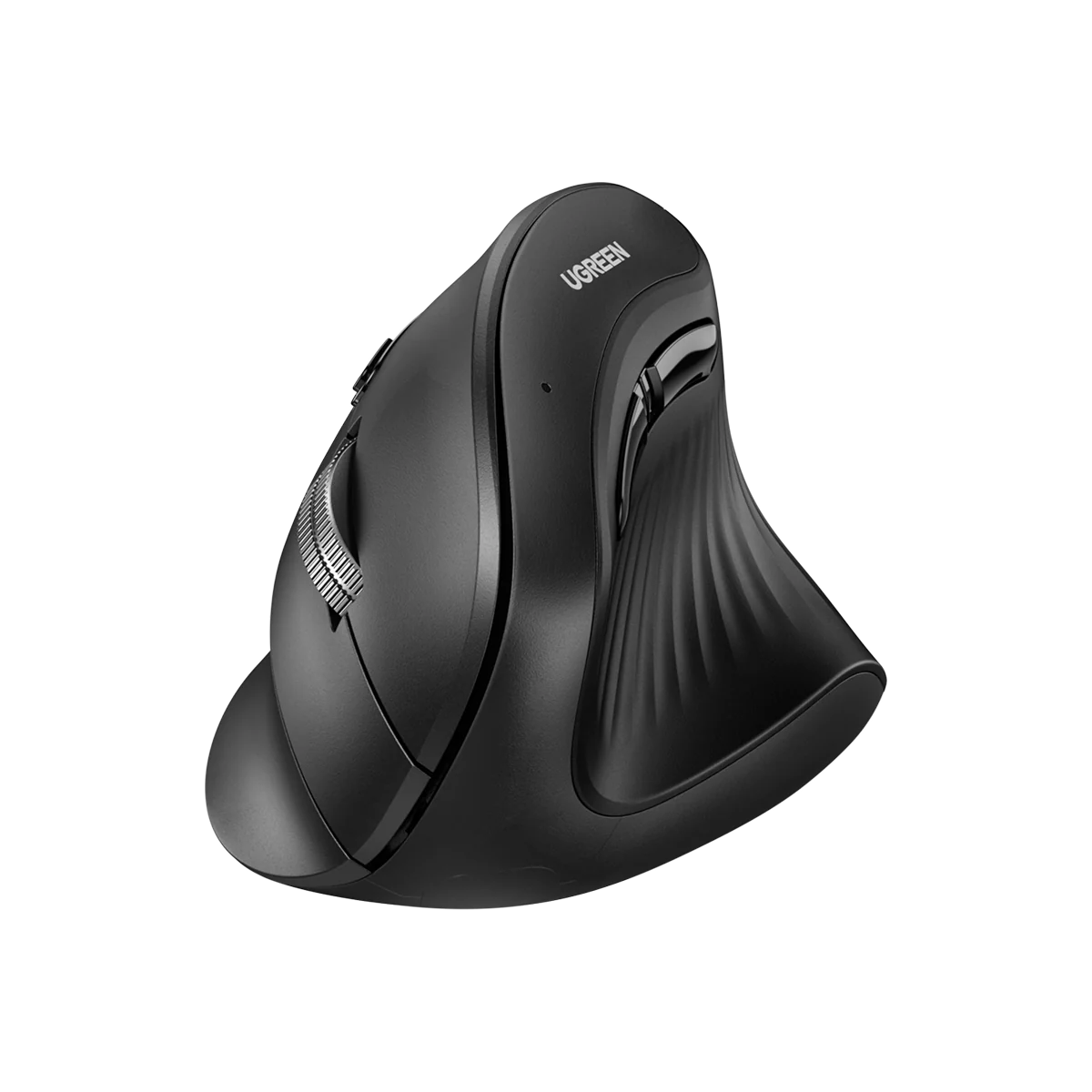 U-GREEN MU008 Wireless Vertical Ergonomic Mouse Bluetooth 5.0 & 2.4GHz, 4000 DPI Silent Mouse, Multi-Device Connectivity for Laptop, PC, MacBook, Windows & Mac
