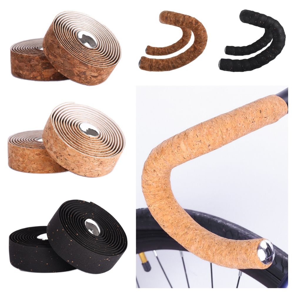 Durable Multicolor Bicycle Handlebar Tapes EVA Anti Slip Handle Bar Belt Cycling Accessory Shock Absorption Bike Handlebar Tape Outdoor Sport