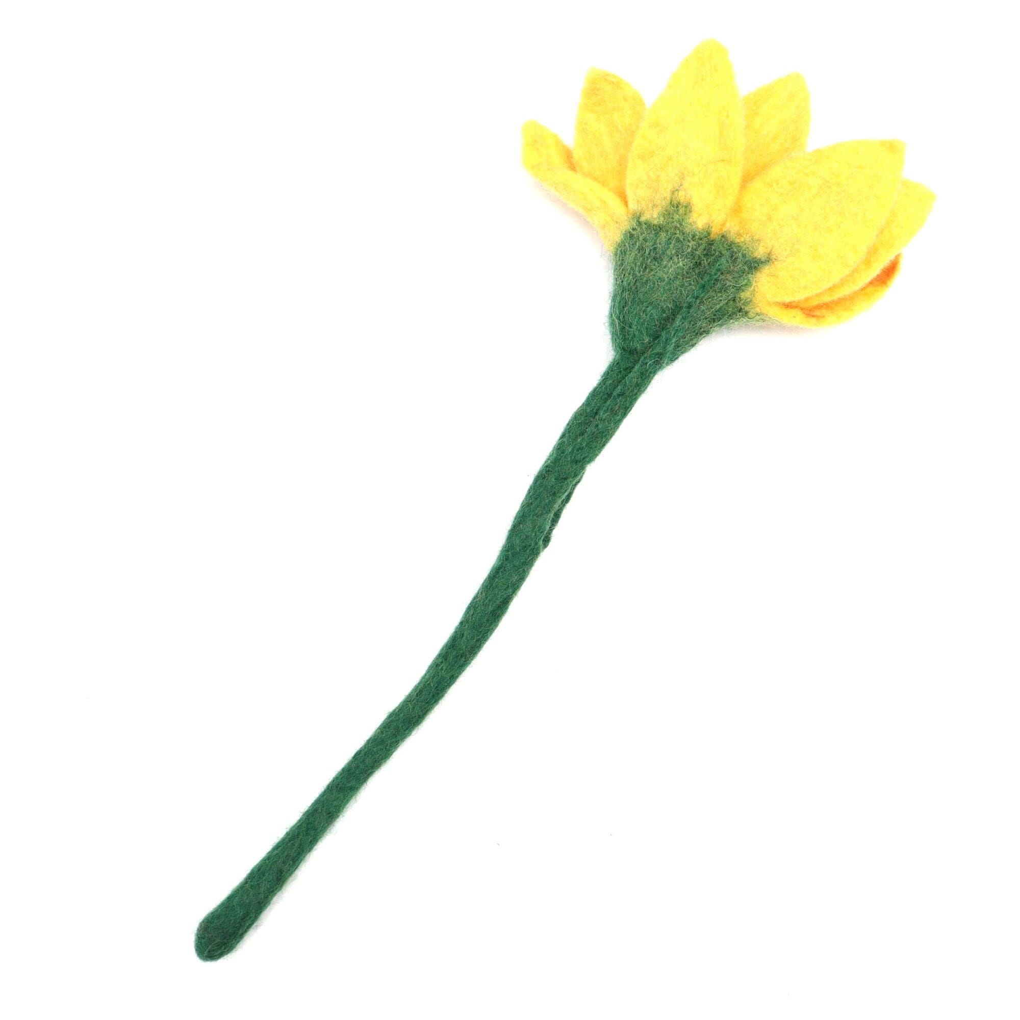 Woolen Flower Decorative Accent