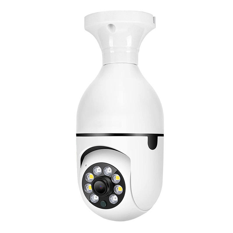 Bulb Camera 360-Degree Motion Detection 1080p WiFi Smart Home Surveillance CCTV