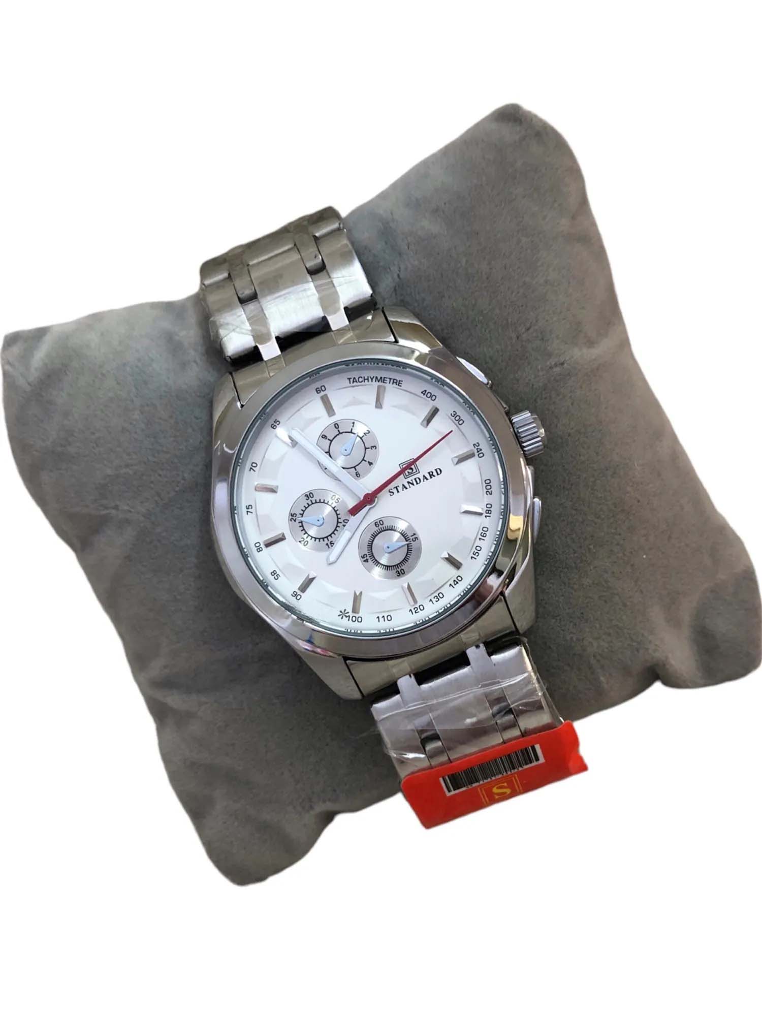 Movement Casual Stainless Steel Standard Chronograph Design Only Analog Quartz Watch For Men
