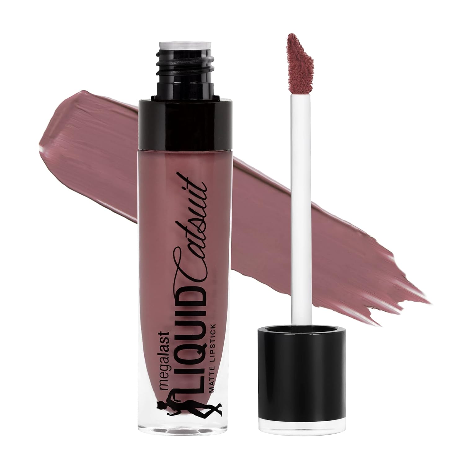 Wet n Wild Megalast Liquid Catsuit Matte Lipstick Rebel Rose, 6g by Genuine Collection
