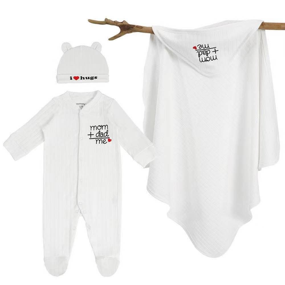 KIDSSANSAR - newborn baby 3 pcs clothes set