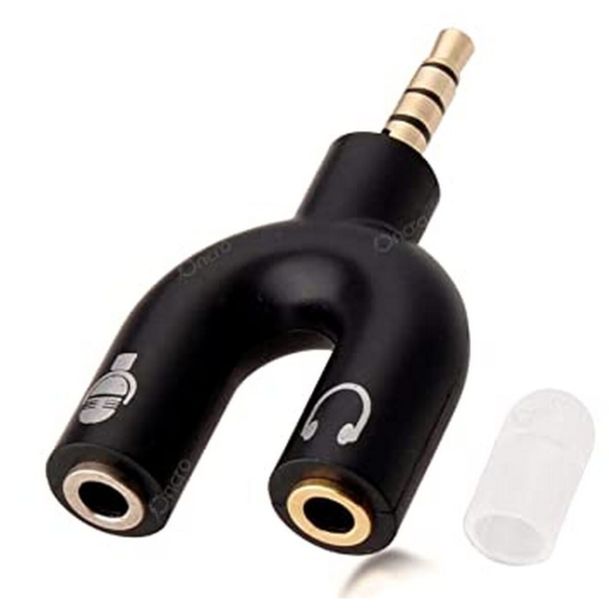Audio Jack Stereo Headphone Splitter Cable Adapter 3.5mm
