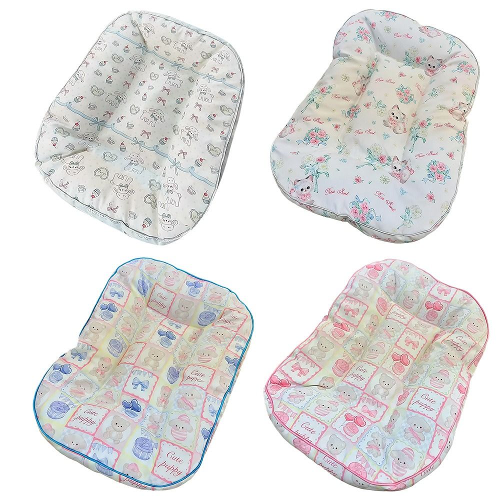 New Creative Digital Printed Pet Mat Soft Comfortable Dog Cat Mat Breathable Pet Sleeping Mat Universal Design